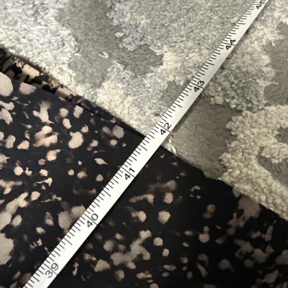 LULULEMON LAB Revera Duster Dress Jacket Black Multi Medium W3DUNS - Picture 8 of 8